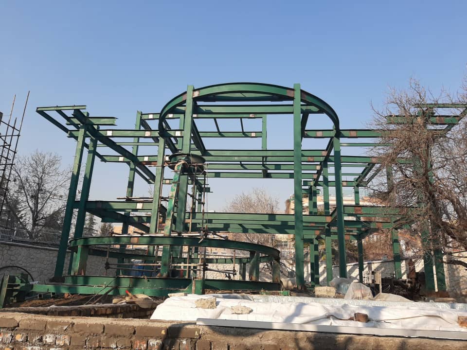 پیمانکاری سازه و اسکلت فلزی به مدیریت آقای سیروس احمدی در لواسان